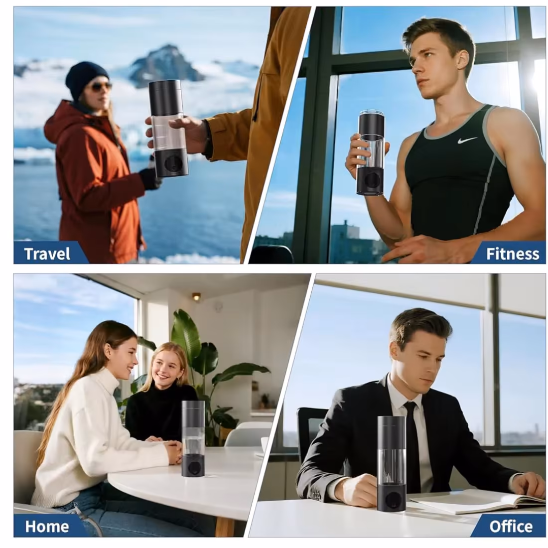 FQB-W6B 230ml Hydrogen Water Bottle for OEM main product image for OEM/ODM hydrogen product sourcing