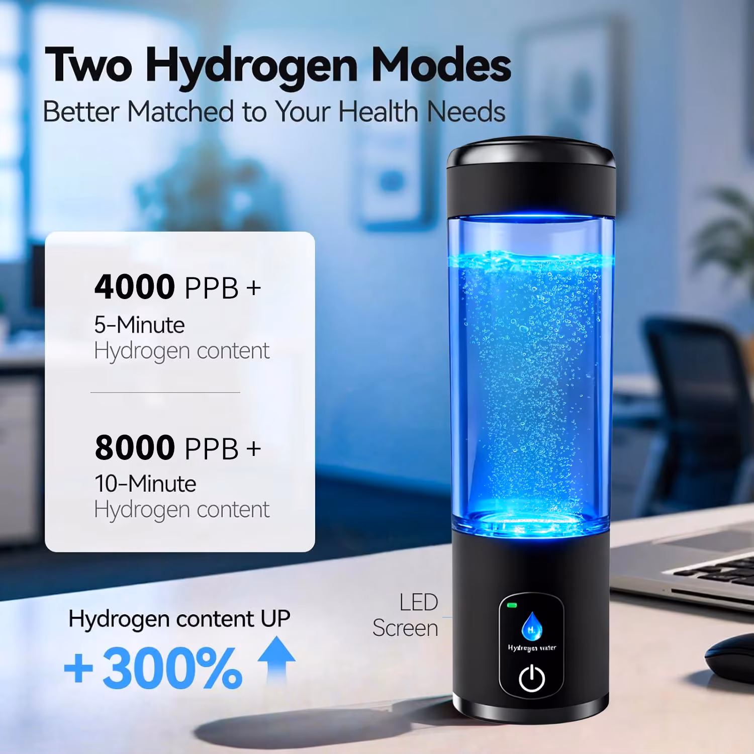 H88 Hydrogen Water Bottle product image
