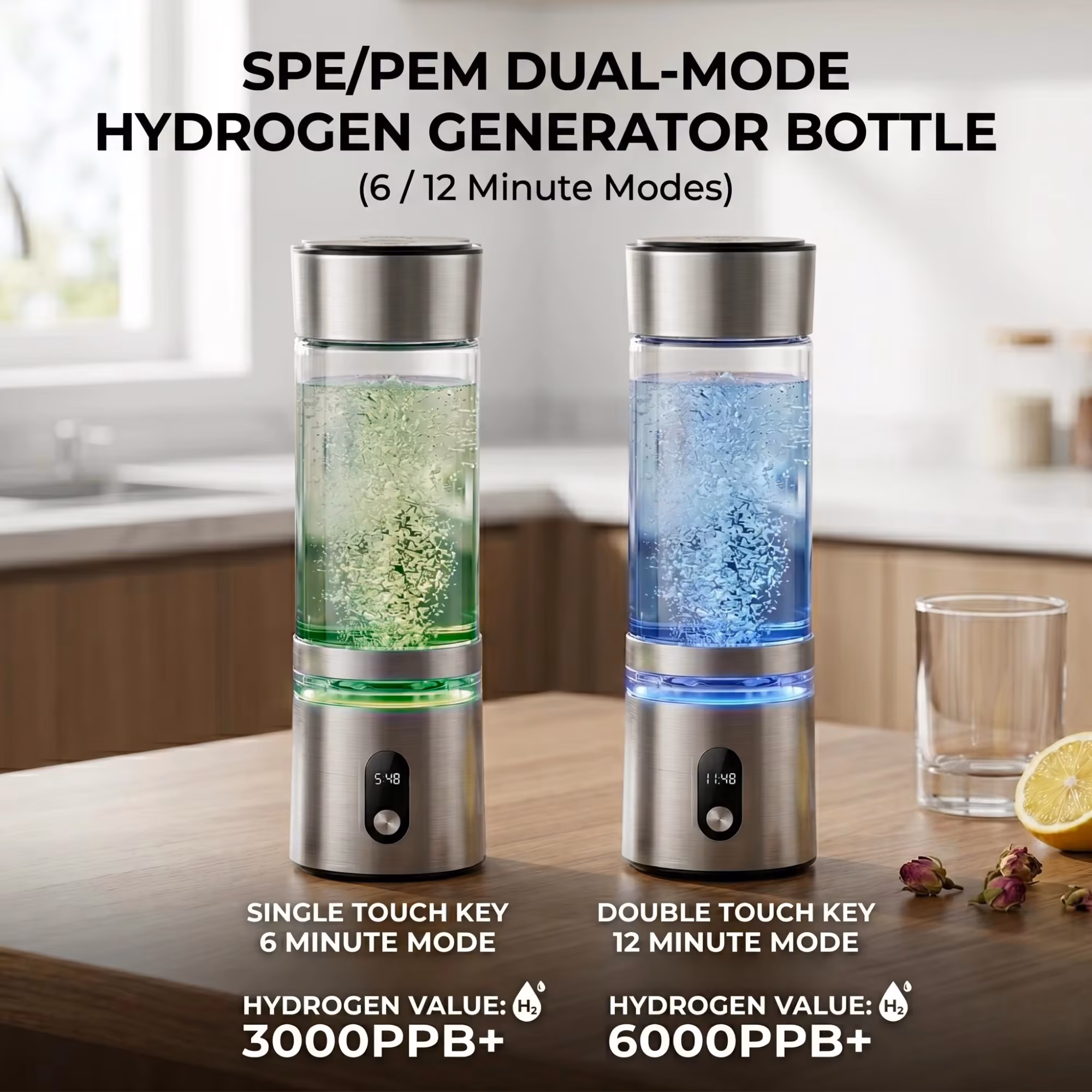 H90 Hydrogen Water Bottle accessory image for OEM/ODM hydrogen product sourcing