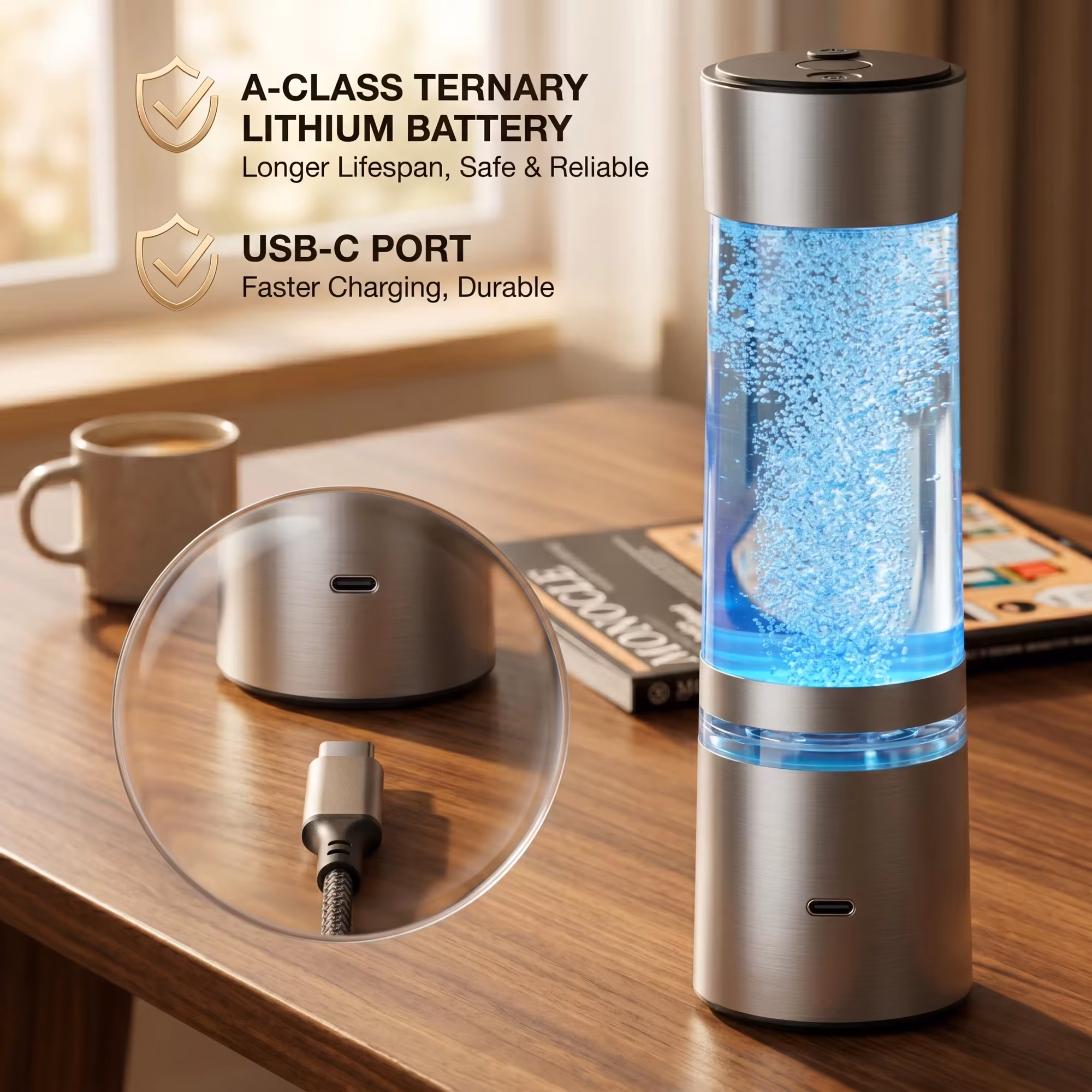 H90 Hydrogen Water Bottle product image