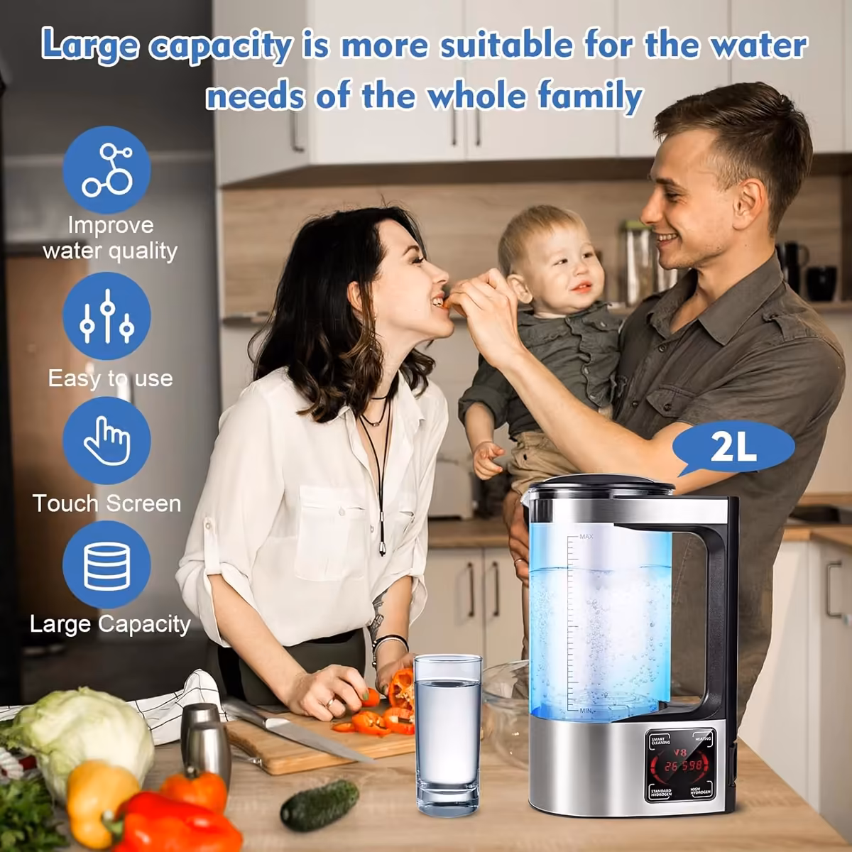 V8 Hydrogen Water Kettle product image