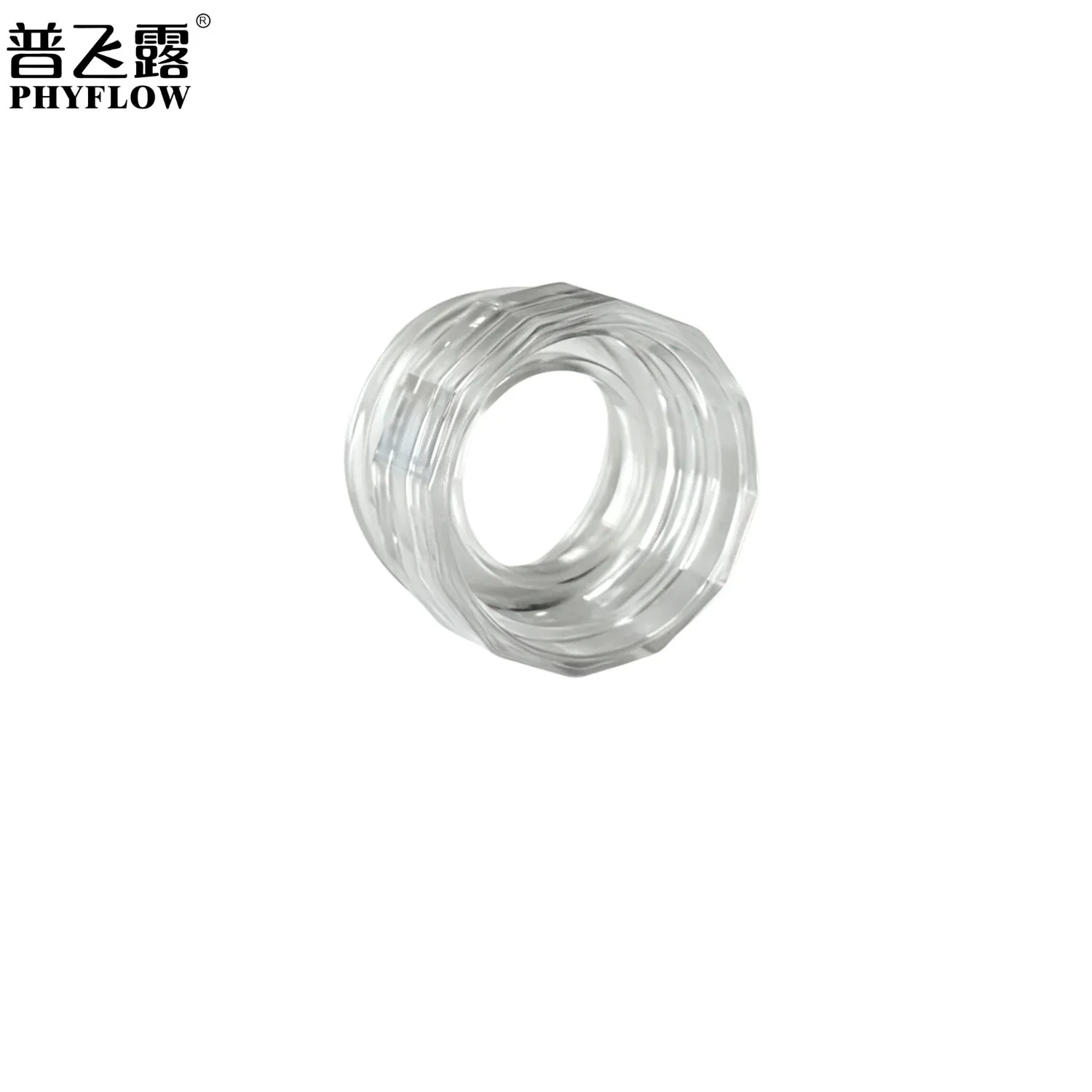 Clear adapter accessory for a hydrogen water bottle